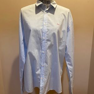 Cotelac Men’s Designer Cotton Button Down Shirt XL